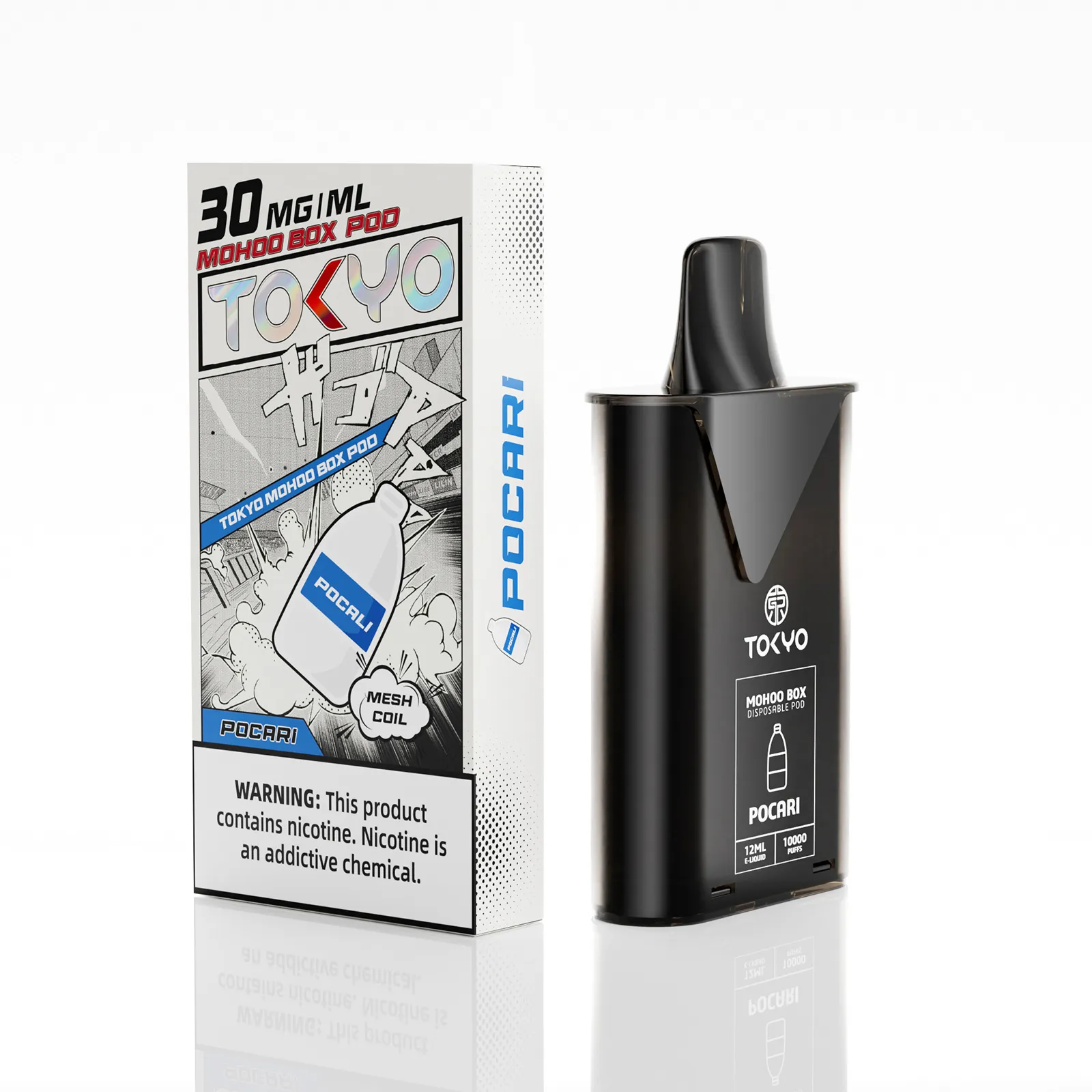 寶礦力口味 東京魔盒電子煙彈 - 清新電解質飲料風味,極致口感體驗:圖片 2