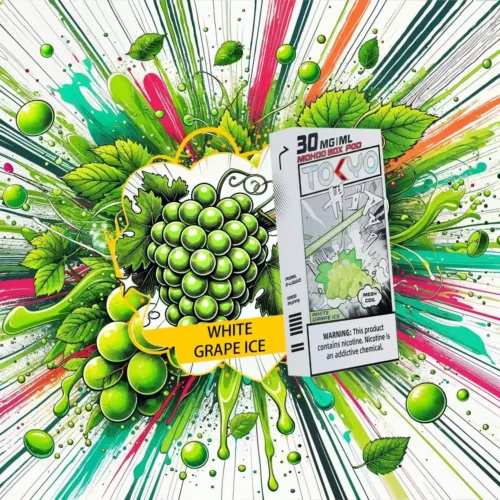 東京魔盒白葡萄口味煙彈|清爽冰白葡萄電子煙