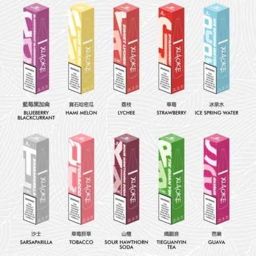 xiaoke 梟客 口紅款 8500口 拋棄式電子煙