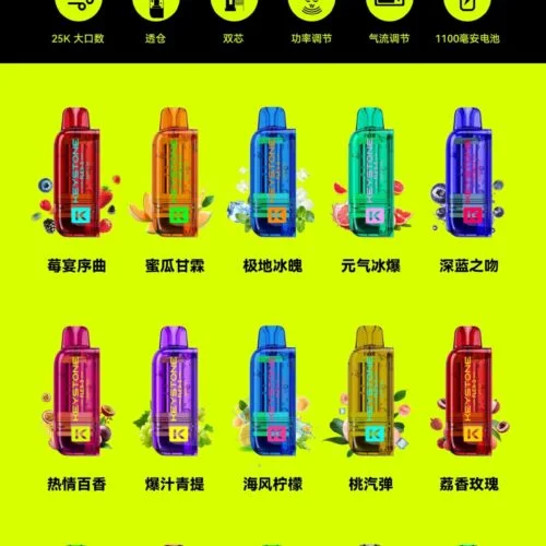 KEYSTONE  FLEX-3 鑰石 25000口 專彈專機套裝｜大容量續航・台灣現貨